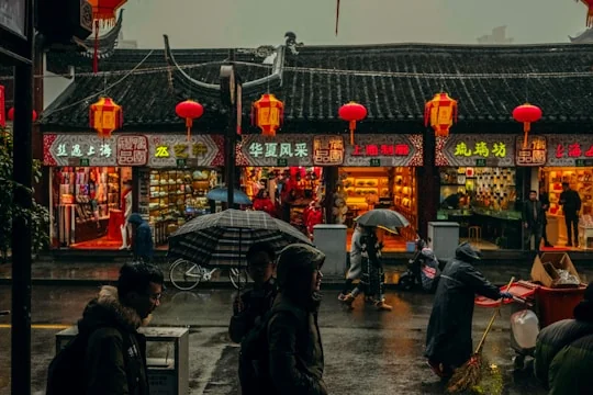 China city street