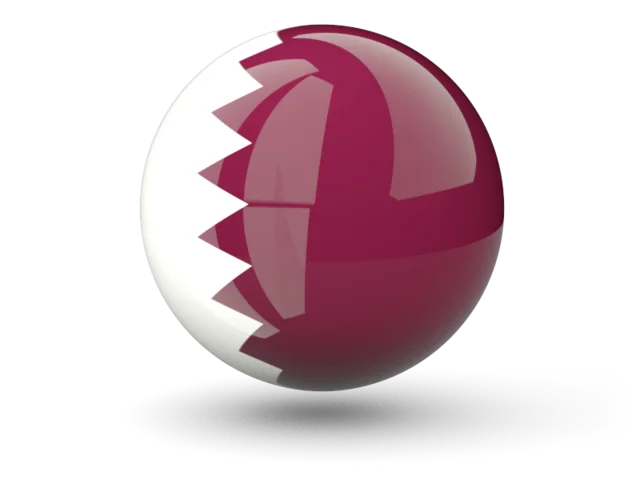 Qatar Flag Sphere